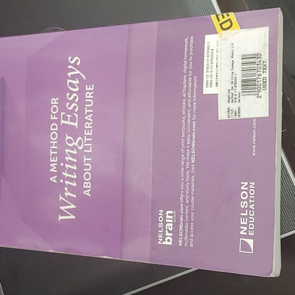 A method for writing essays about literature -Headrick - Picture 2 of 2